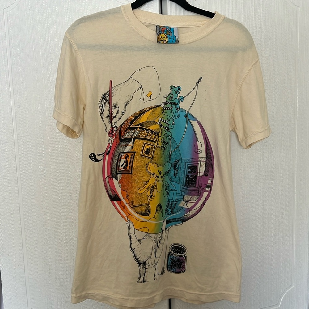Unworn Brian Blomerth RARE MC Escher Granola Hippie t-Shirt